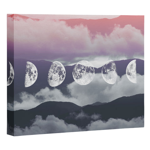 Emanuela Carratoni Pastel Moontime Art Canvas