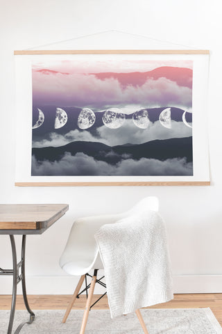 Emanuela Carratoni Pastel Moontime Art Print And Hanger
