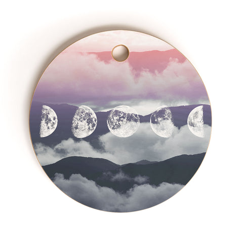 Emanuela Carratoni Pastel Moontime Cutting Board Round
