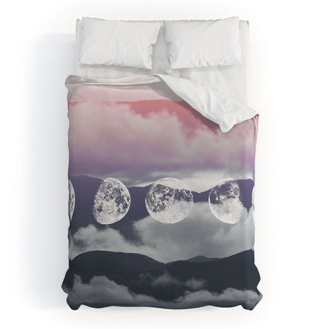 Emanuela Carratoni Pastel Moontime Duvet Cover