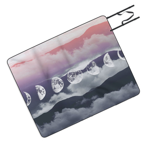 Emanuela Carratoni Pastel Moontime Picnic Blanket