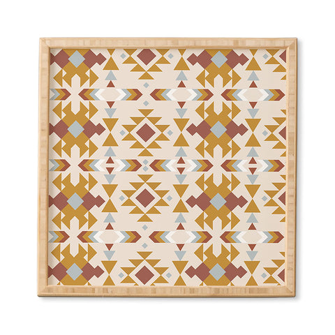 Emanuela Carratoni Pastel Native Mood Framed Wall Art