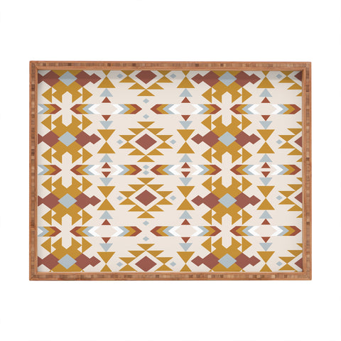 Emanuela Carratoni Pastel Native Mood Rectangular Tray