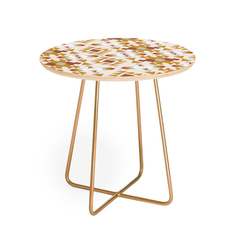 Emanuela Carratoni Pastel Native Mood Round Side Table