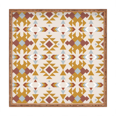 Emanuela Carratoni Pastel Native Mood Square Tray