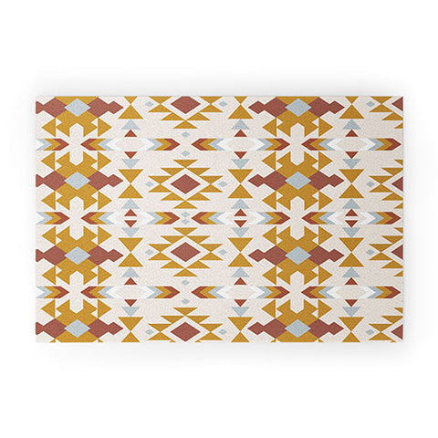 Emanuela Carratoni Pastel Native Mood Welcome Mat