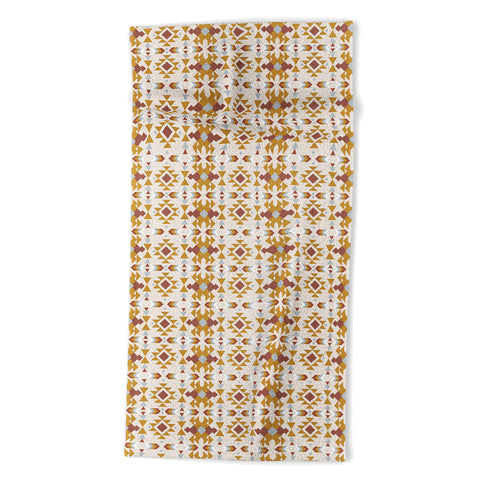 Emanuela Carratoni Pastel Native Mood Beach Towel