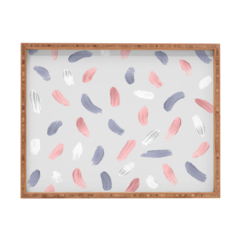 Emanuela Carratoni Pastel Paint Rectangular Tray