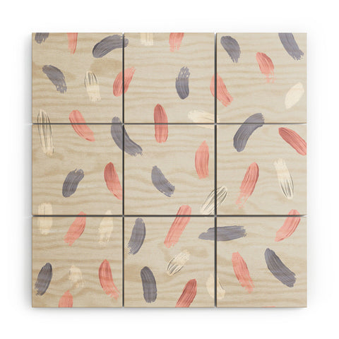 Emanuela Carratoni Pastel Paint Wood Wall Mural