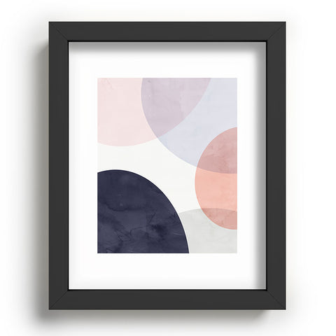 Emanuela Carratoni Pastel Shapes Recessed Framing Rectangle