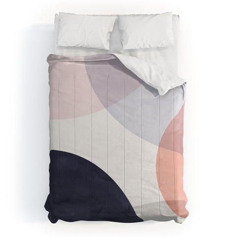 Emanuela Carratoni Pastel Shapes Comforter