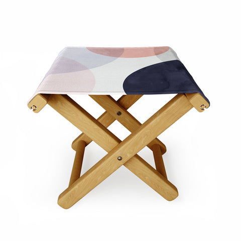 Emanuela Carratoni Pastel Shapes Folding Stool