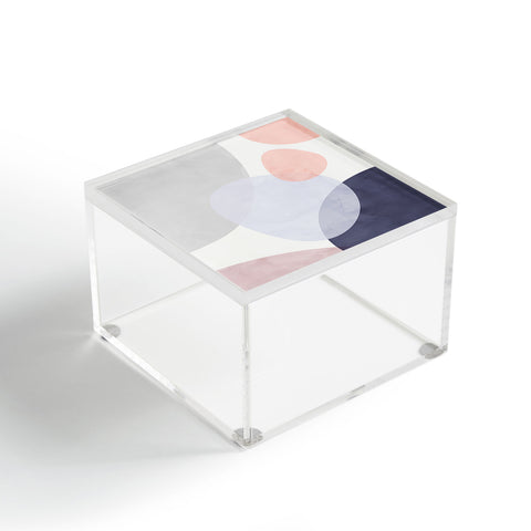 Emanuela Carratoni Pastel Shapes III Acrylic Box