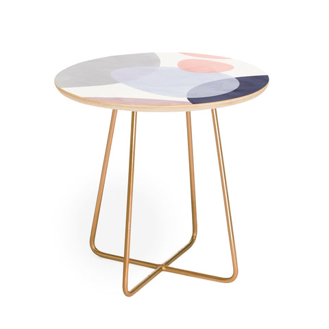 Emanuela Carratoni Pastel Shapes III Round Side Table