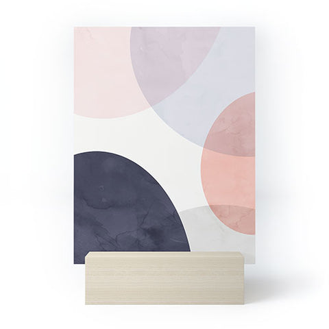 Emanuela Carratoni Pastel Shapes Mini Art Print