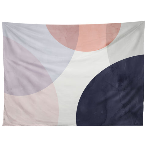 Emanuela Carratoni Pastel Shapes Tapestry