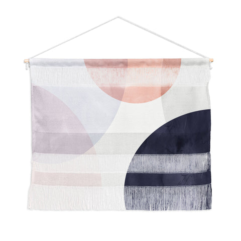 Emanuela Carratoni Pastel Shapes Wall Hanging Landscape