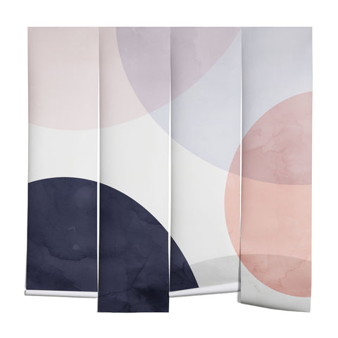 Emanuela Carratoni Pastel Shapes Wall Mural