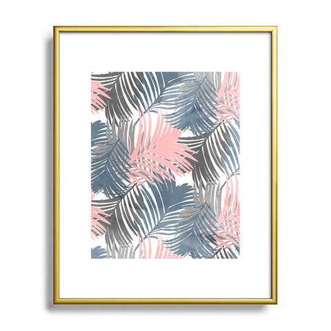 Emanuela Carratoni Pattern Jungle Metal Framed Art Print