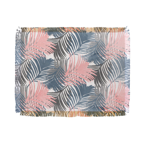 Emanuela Carratoni Pattern Jungle Throw Blanket