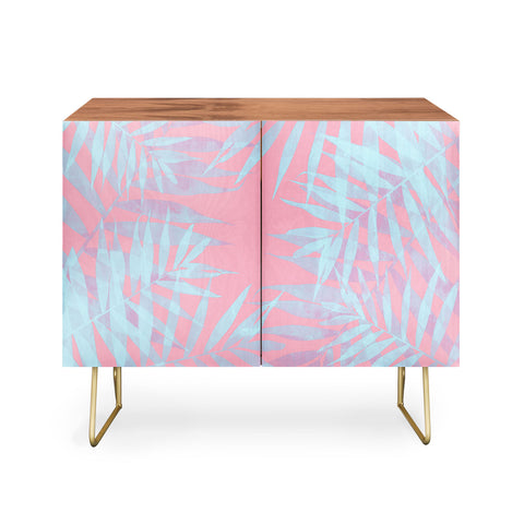 Emanuela Carratoni Pink and Blue Tropicana Credenza