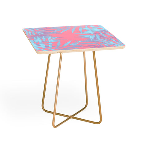 Emanuela Carratoni Pink and Blue Tropicana Side Table