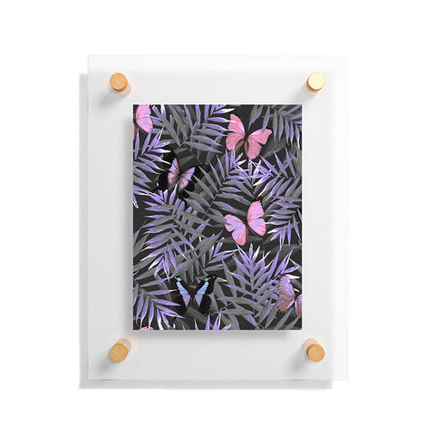 Emanuela Carratoni Pink Butterflies Dance Floating Acrylic Print
