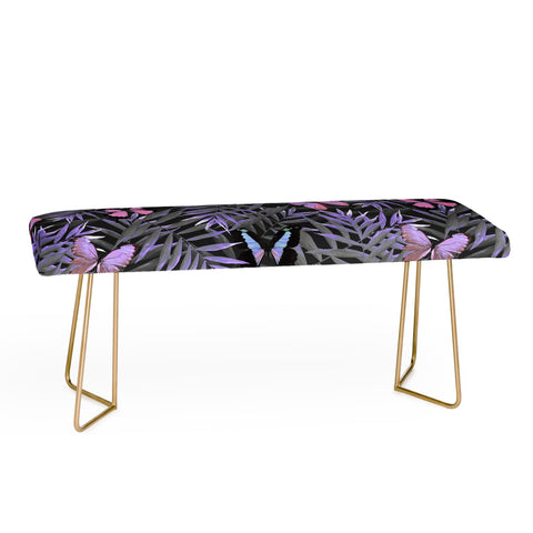 Emanuela Carratoni Pink Butterflies Dance Bench