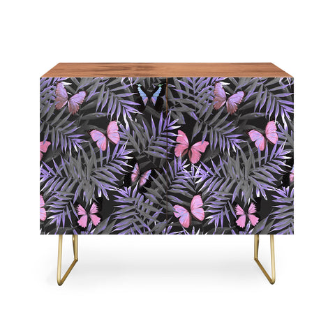 Emanuela Carratoni Pink Butterflies Dance Credenza