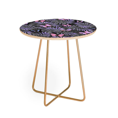 Emanuela Carratoni Pink Butterflies Dance Round Side Table