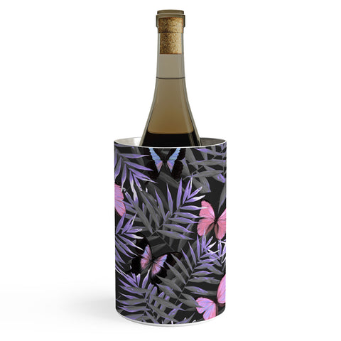 Emanuela Carratoni Pink Butterflies Dance Wine Chiller