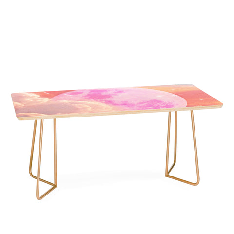 Emanuela Carratoni Pink Moon Landscape Coffee Table