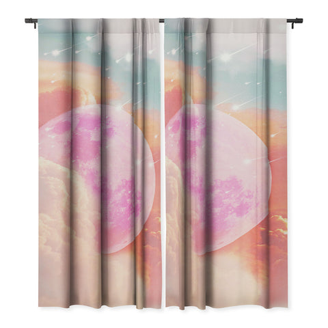 Emanuela Carratoni Pink Moon Landscape Blackout Non Repeat