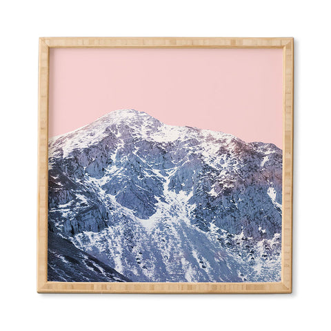 Emanuela Carratoni Pink Mountains Framed Wall Art