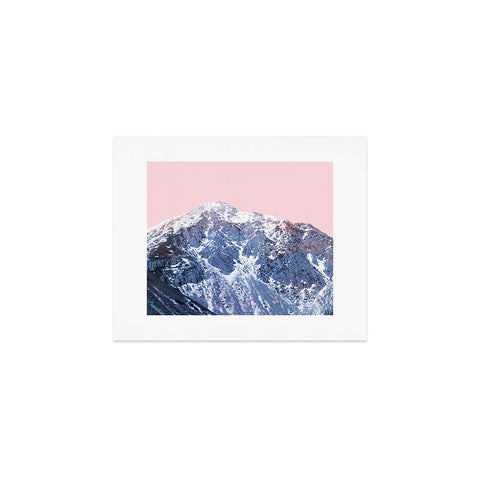 Emanuela Carratoni Pink Mountains Art Print