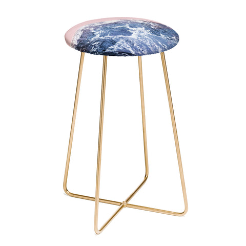 Emanuela Carratoni Pink Mountains Counter Stool