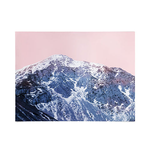 Emanuela Carratoni Pink Mountains Poster