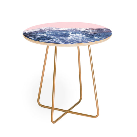 Emanuela Carratoni Pink Mountains Round Side Table