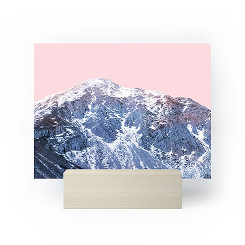 Emanuela Carratoni Pink Mountains Mini Art Print