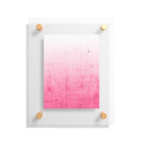 Emanuela Carratoni Pink Ombre Floating Acrylic Print