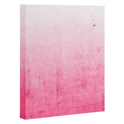Emanuela Carratoni Pink Ombre Art Canvas