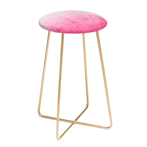 Emanuela Carratoni Pink Ombre Counter Stool