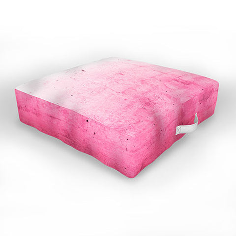 Emanuela Carratoni Pink Ombre Outdoor Floor Cushion