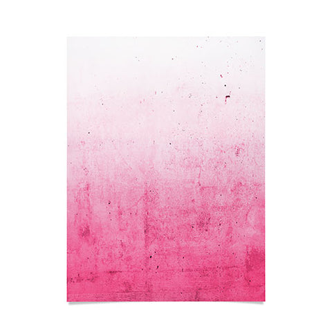 Emanuela Carratoni Pink Ombre Poster