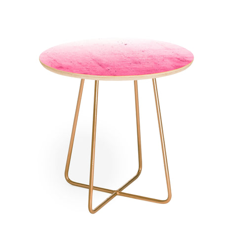 Emanuela Carratoni Pink Ombre Round Side Table