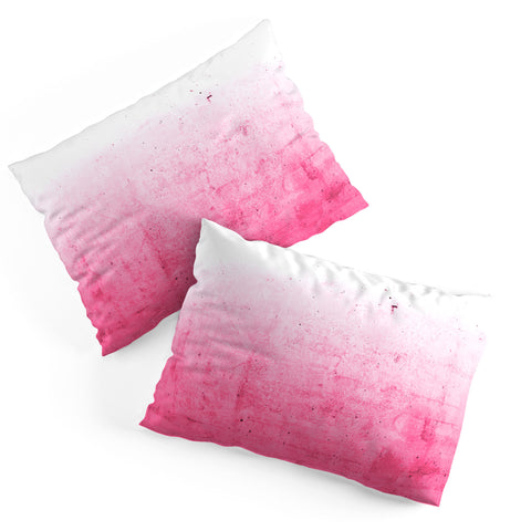 Emanuela Carratoni Pink Ombre Pillow Shams