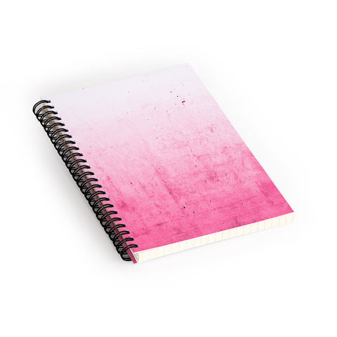 Emanuela Carratoni Pink Ombre Spiral Notebook