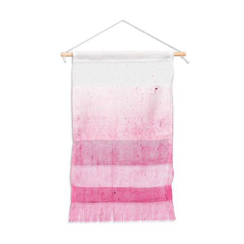 Emanuela Carratoni Pink Ombre Wall Hanging Portrait