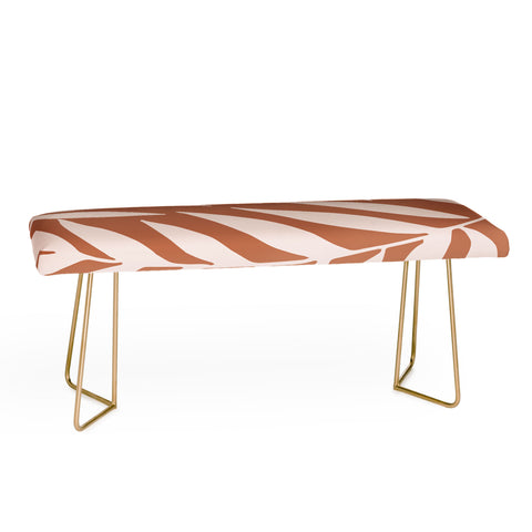 Emanuela Carratoni Pink Palms on Baked Earth Bench