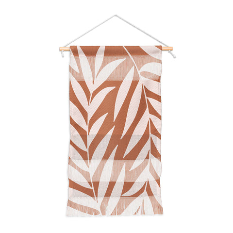 Emanuela Carratoni Pink Palms on Baked Earth Wall Hanging Portrait